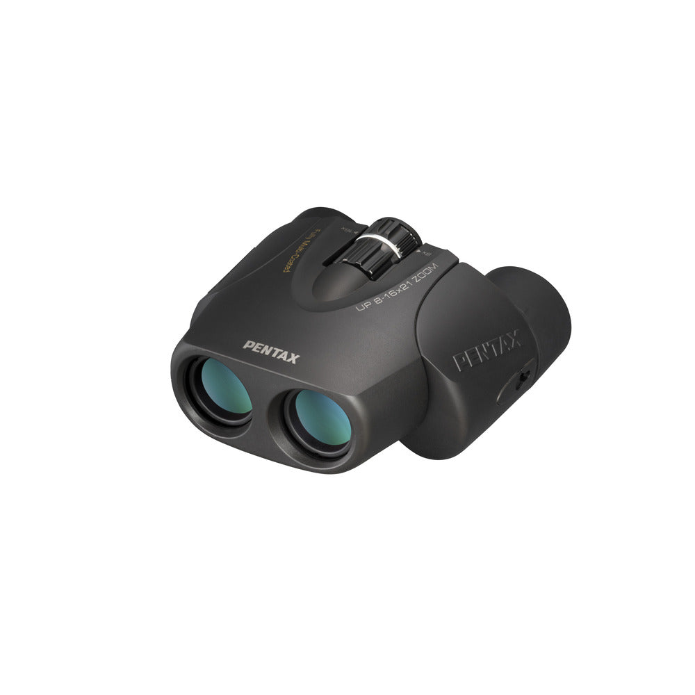 PENTAX UP 8-16 x 21 Zoom Binoculars Black