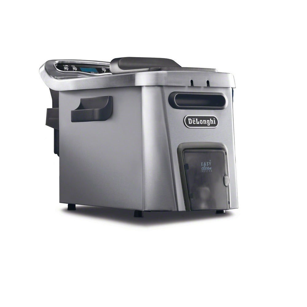 De'Longhi Livenza Dual Zone Digital 4.5L Stainless Steel Deep Fryer with Easy Clean Drain System