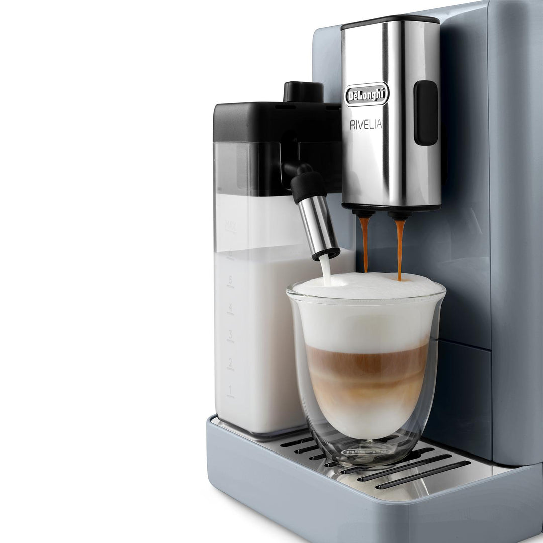 Rivelia Fully Automatic Espresso Machine, Pebble Gray