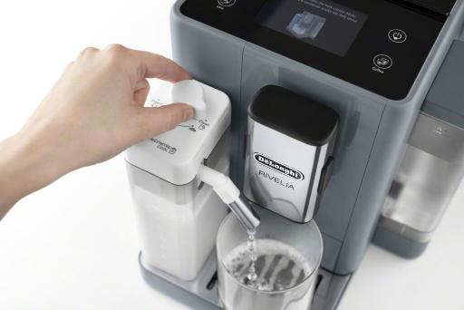 Rivelia Fully Automatic Espresso Machine, Pebble Gray