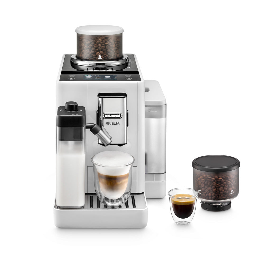 Rivelia Fully Automatic Espresso Machine Arctic White