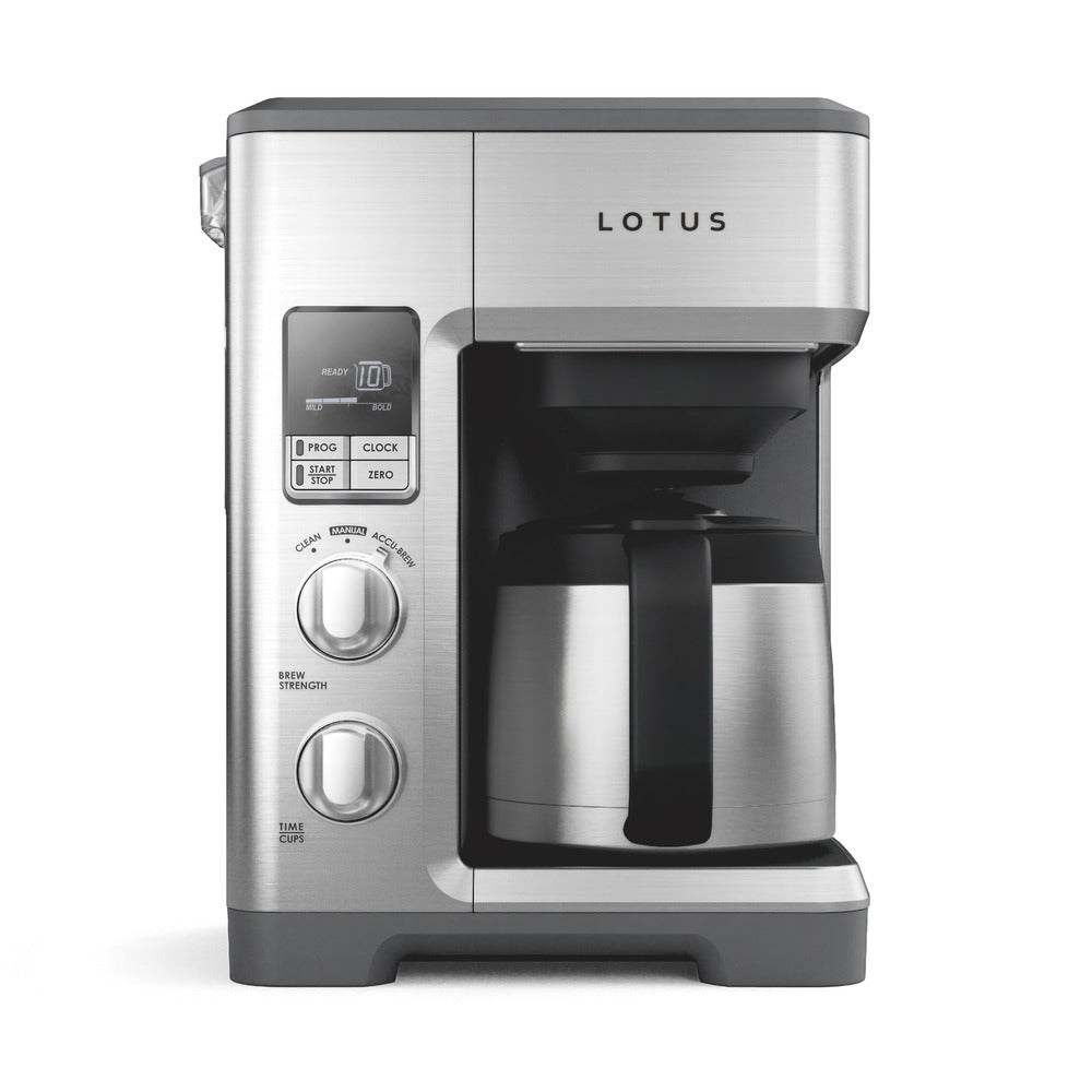 LOTUS The Top Drip – Coffee Maker with Grounds Scale