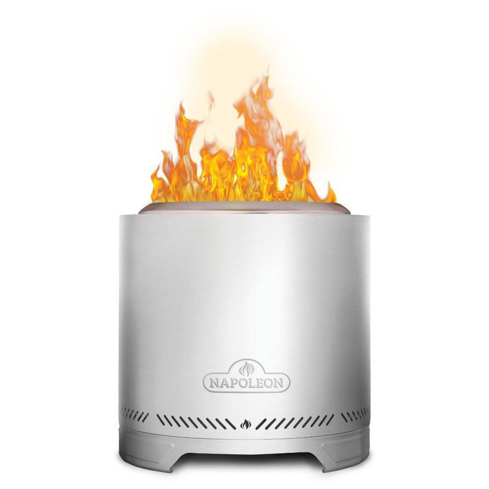 Timberwolf Smokeless Fire Pit 18-inch, Stainless Steel