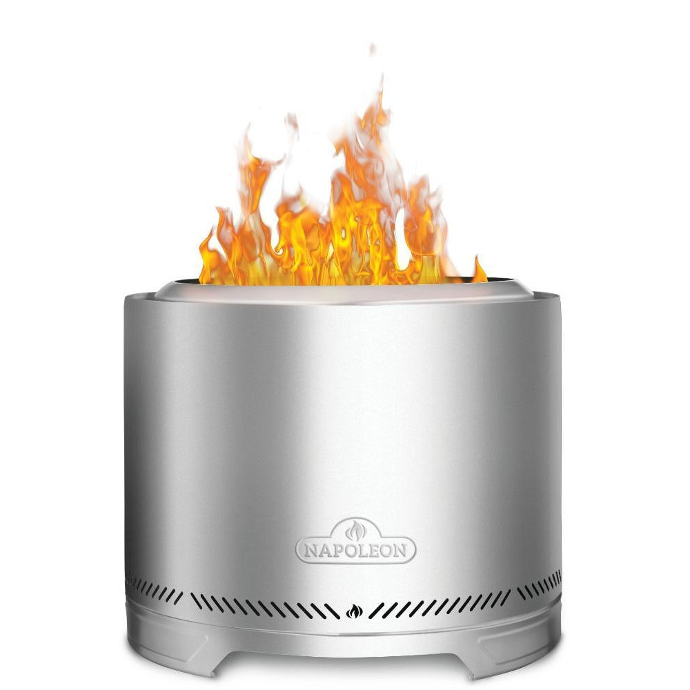 Timberwolf Smokeless Fire Pit 22-inch, Stainless Steel