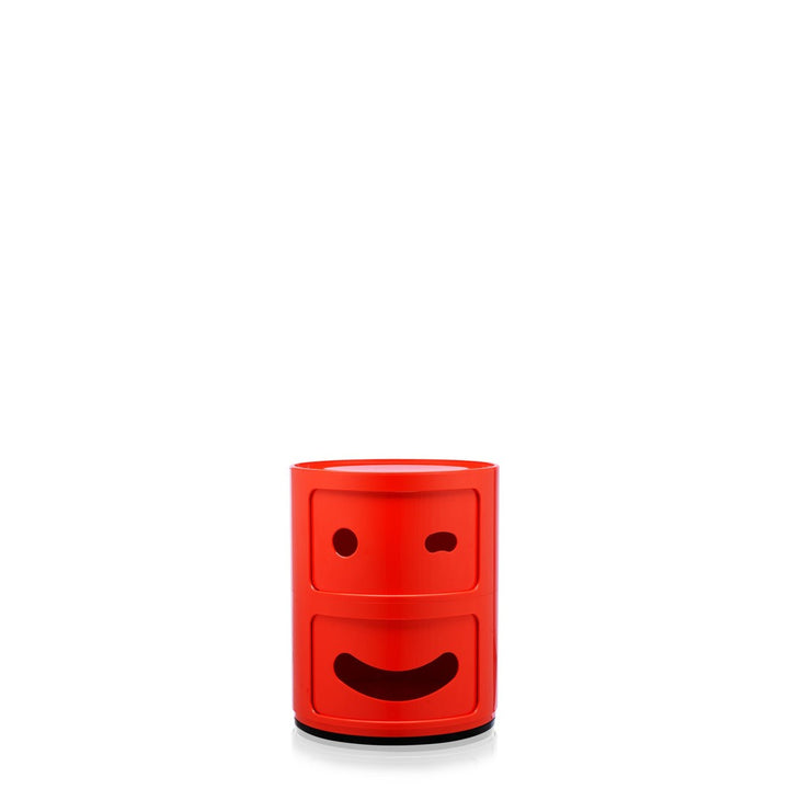Kartell Componibili Smile - 2 Drawer - Red