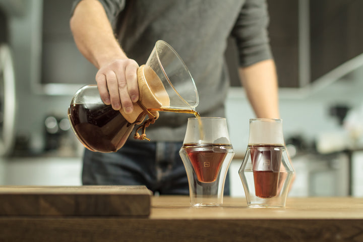 KRUVE Two Glass Set: 1 x Excite, 1 x Inspire