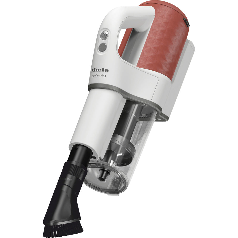 Miele Duoflex HX1 - Brilliant White and Terra Red