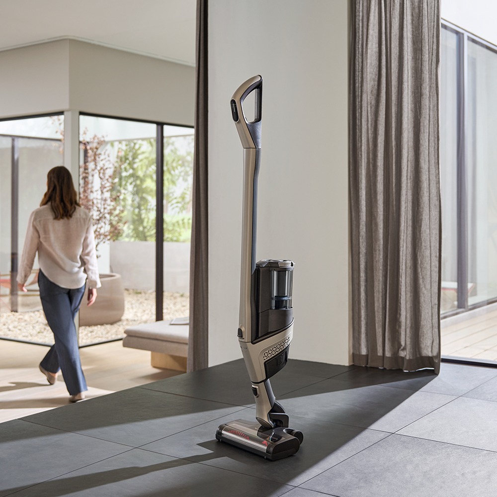 MieleTriflex HX3 Plus - Finition nacrée en titane