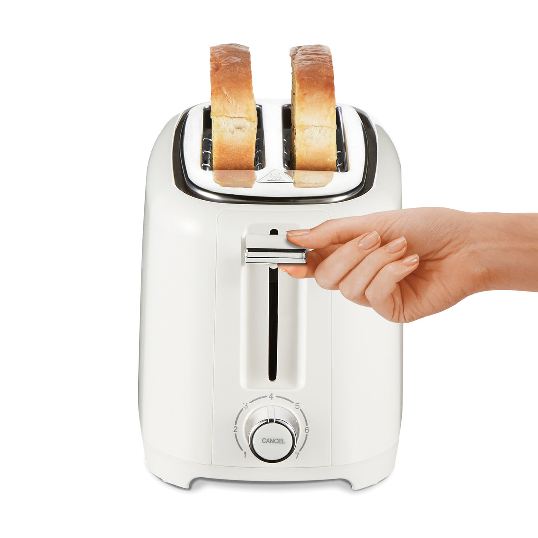 Hamilton Beach 2 Slice Toaster with Extra-Wide Slots - White