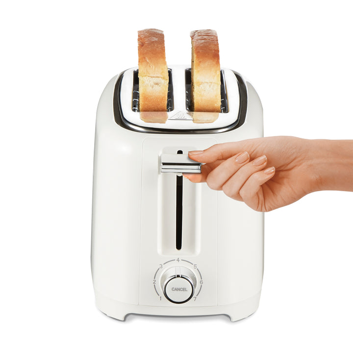 Hamilton Beach 2 Slice Toaster with Extra-Wide Slots - White
