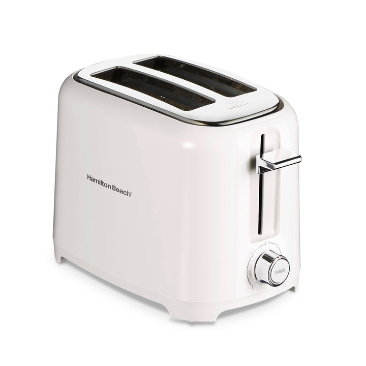 Hamilton Beach 2 Slice Toaster with Extra-Wide Slots - White