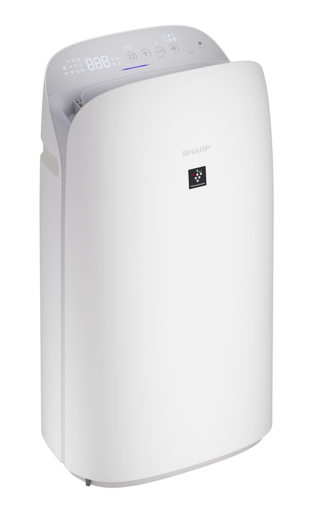 Purificateur d'air ionique SHARP Plasmacluster avec filtre HEPA véritable et humidificateur pour les très grandes pièces