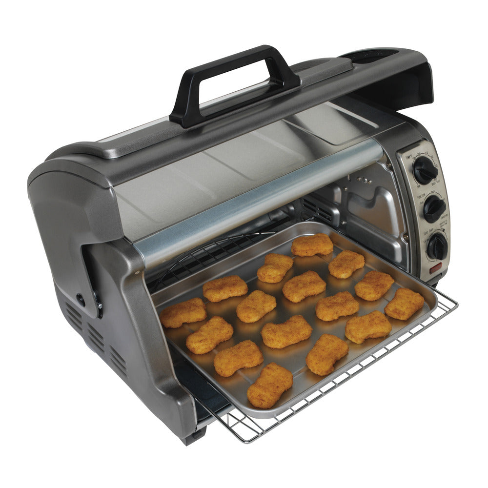Hamilton Beach 6 Slice Easy Reach Convection Toaster Oven Rose MacDonald
