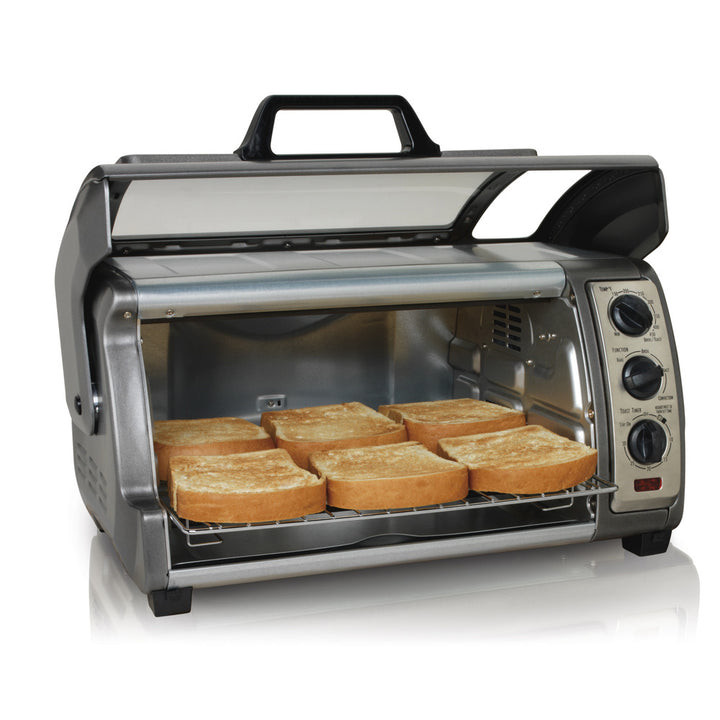 Hamilton Beach 6 Slice Easy Reach Convection Toaster Oven