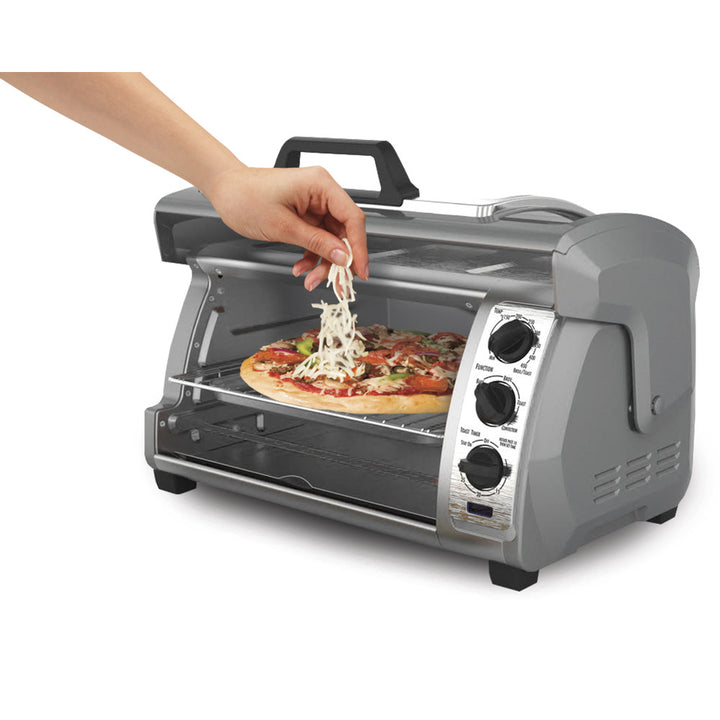 Hamilton Beach 6 Slice Easy Reach Convection Toaster Oven