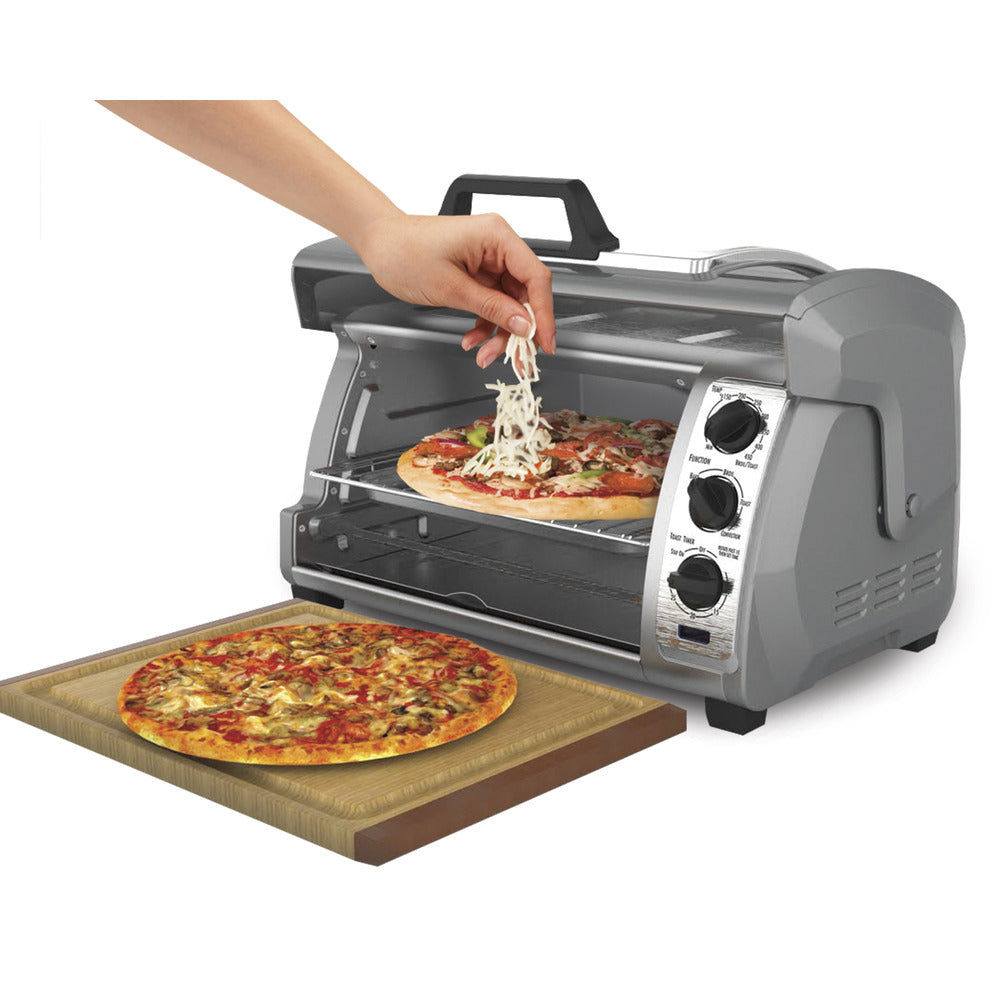 Hamilton Beach 6 Slice Easy Reach Convection Toaster Oven