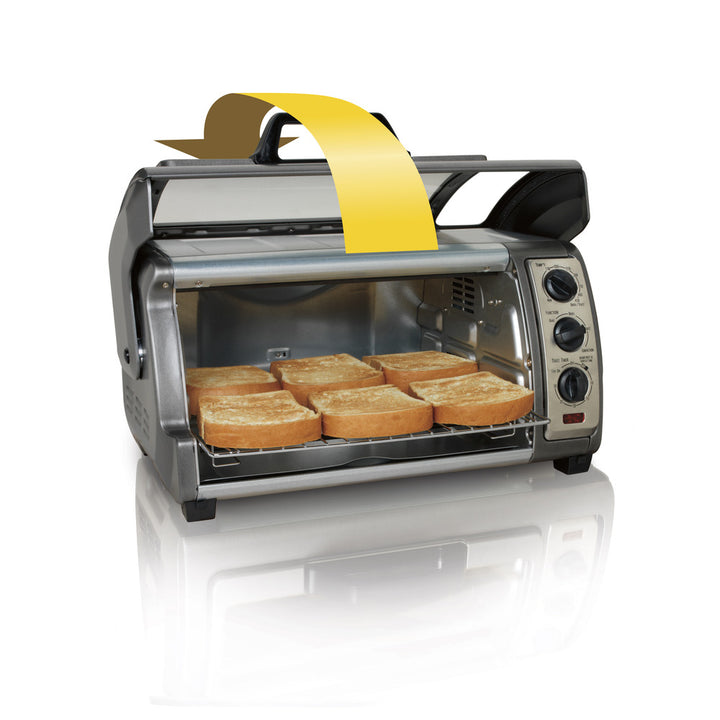 Hamilton Beach 6 Slice Easy Reach Convection Toaster Oven