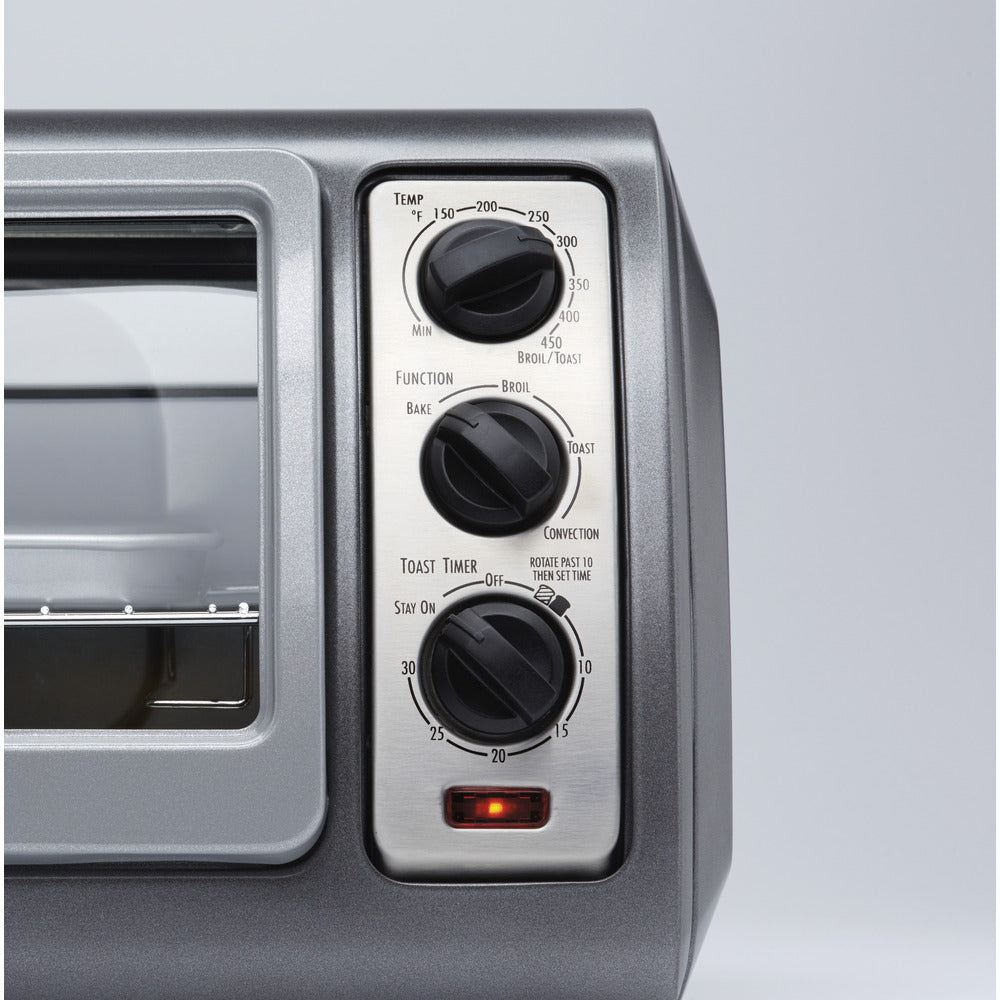 Hamilton Beach 6 Slice Easy Reach Convection Toaster Oven