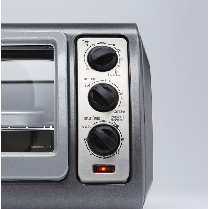 Hamilton Beach 6 Slice Easy Reach Convection Toaster Oven