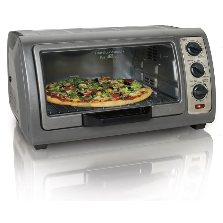 Hamilton Beach 6 Slice Easy Reach Convection Toaster Oven