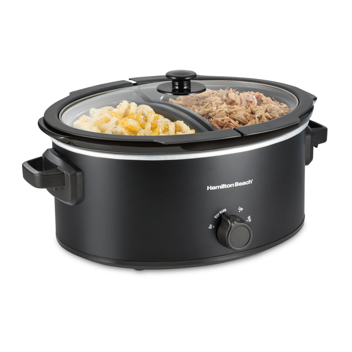 Hamilton Beach 6 Quart Double-Dish Slow Cooker