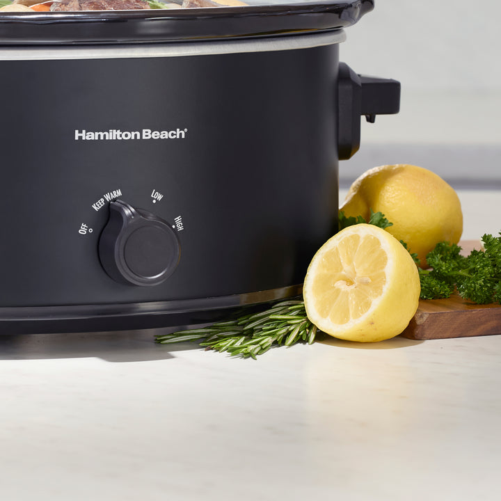 Hamilton Beach 6 Quart Double-Dish Slow Cooker