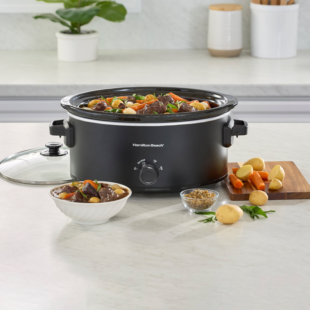 Hamilton Beach 6 Quart Double-Dish Slow Cooker
