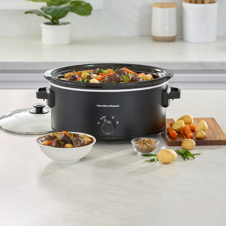 Hamilton Beach 6 Quart Double-Dish Slow Cooker