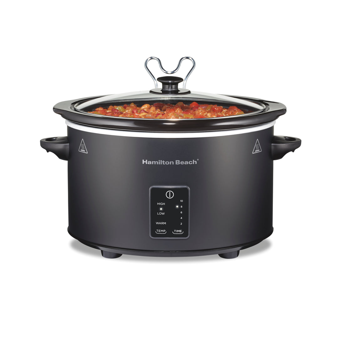 Hamilton Beach 5 quarts Easy Serve Slow Cooker programmable