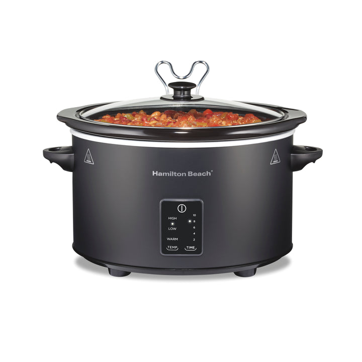 Hamilton Beach 5 quarts Easy Serve Slow Cooker programmable