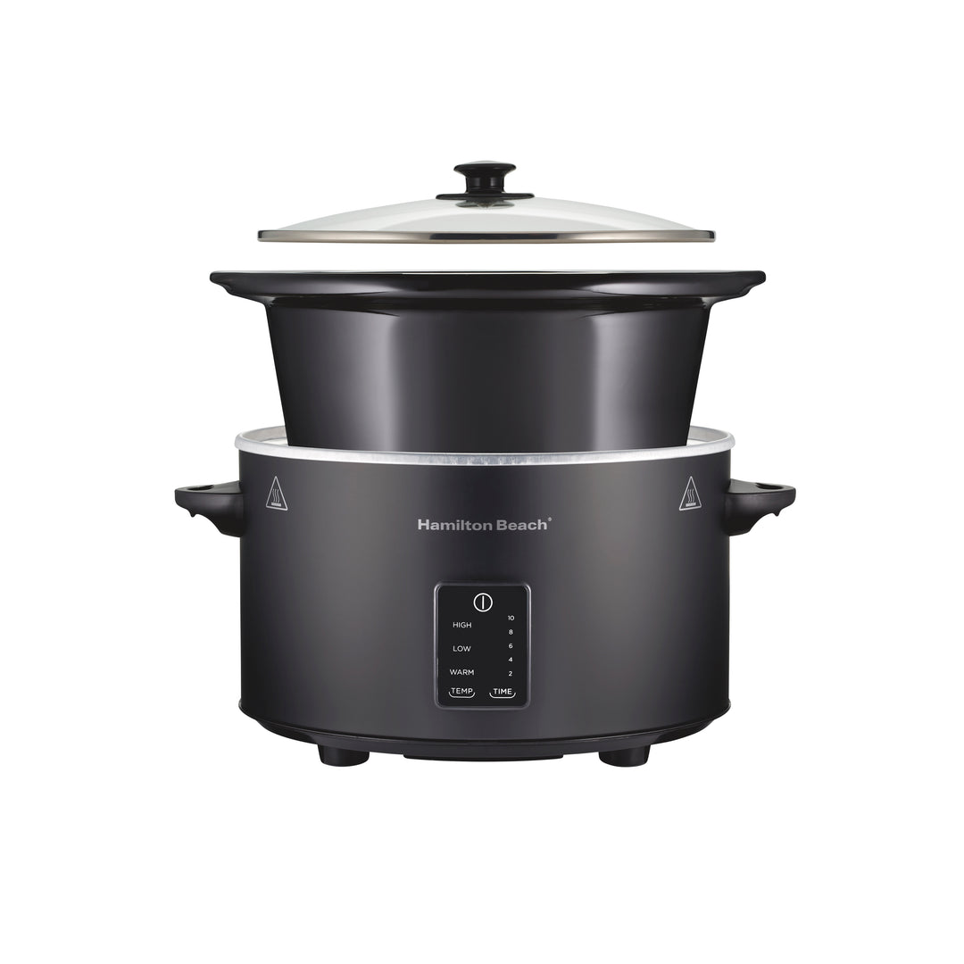 Hamilton Beach 5 quarts Easy Serve Slow Cooker programmable