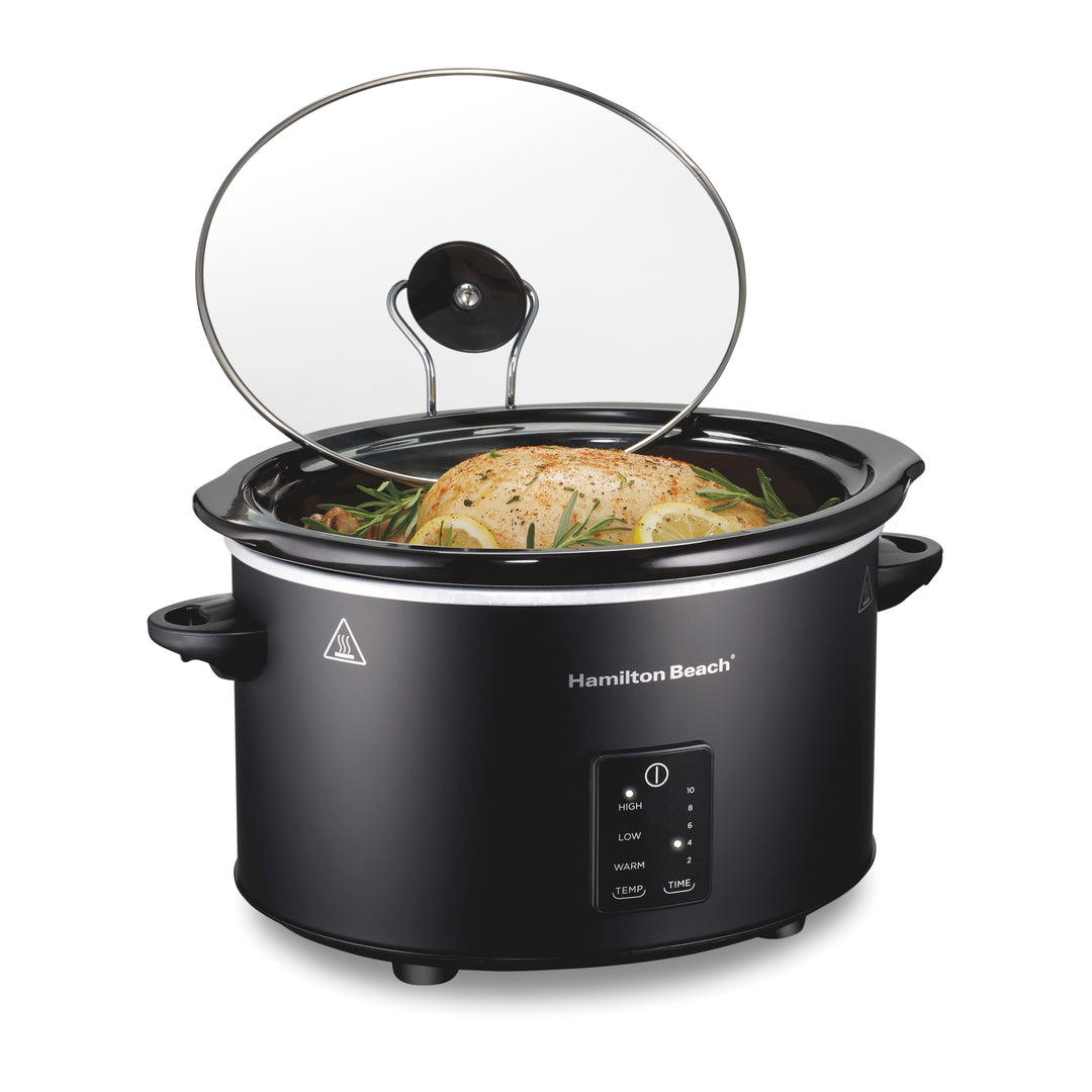 Hamilton Beach 5 quarts Easy Serve Slow Cooker programmable