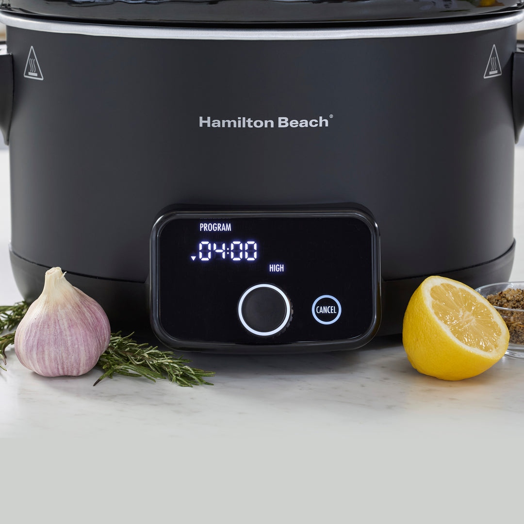 Hamilton Beach Ready, Set, Dinner Slow Cooker