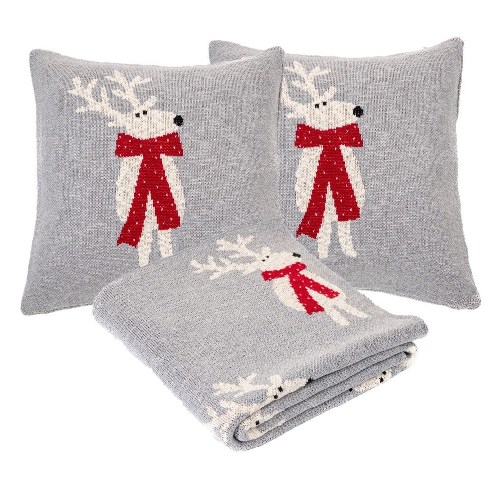 Brunelli Cyril Throw and Cushions set