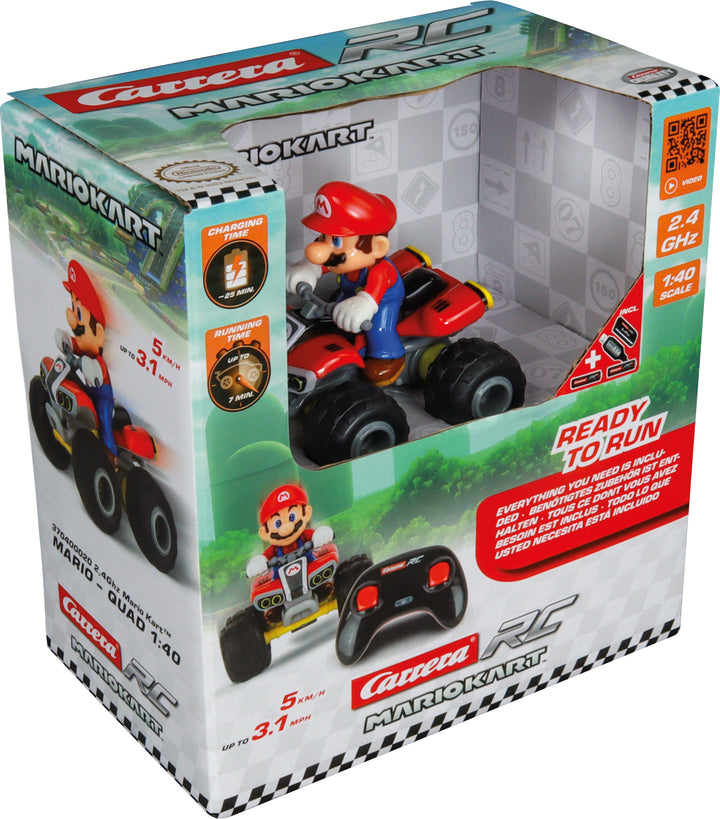 Carrera 1:40 2,4 GHz Mario Kart(TM) Mario - Quad