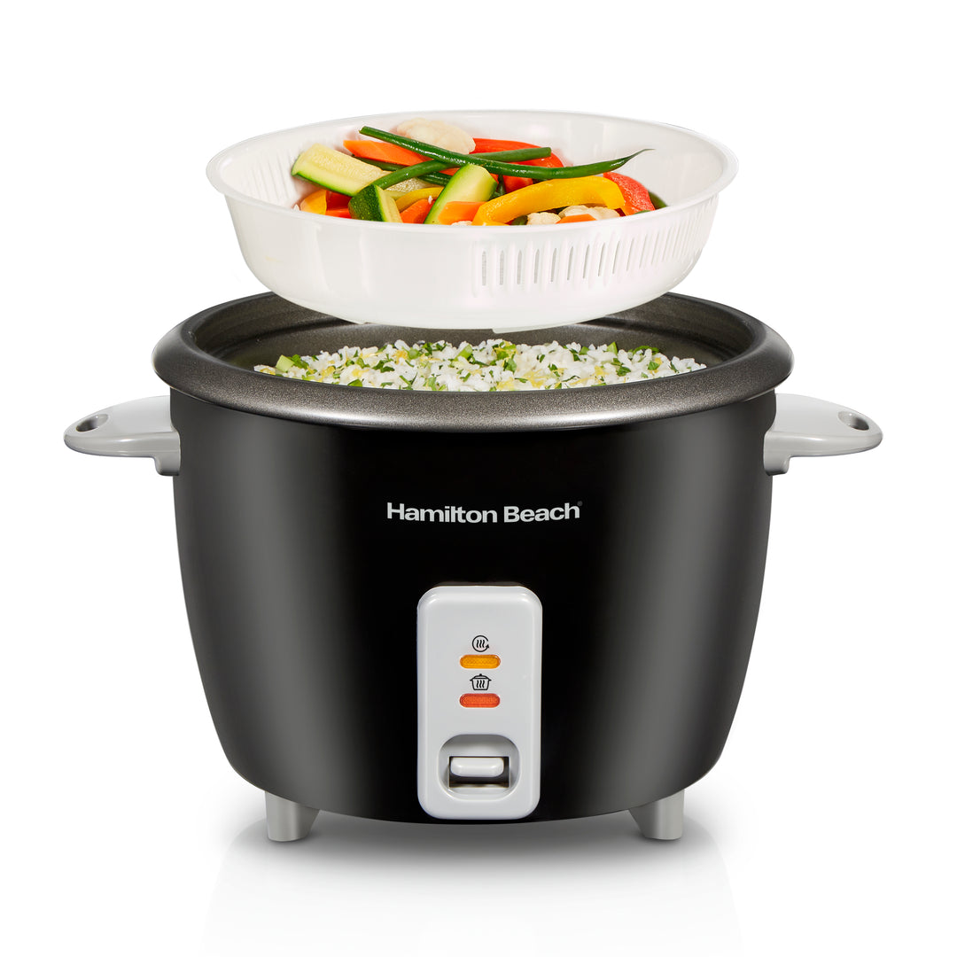 Hamilton Beach 3.5 Quart (16 Cup*) Rice Cooker & Steamer
