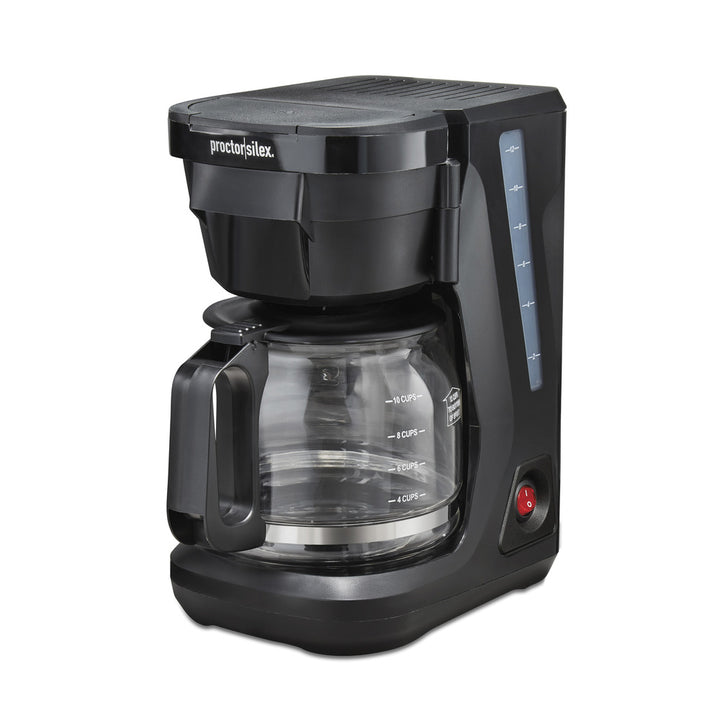 Cafetière compacte 12 tasses Proctor Silex FrontFill