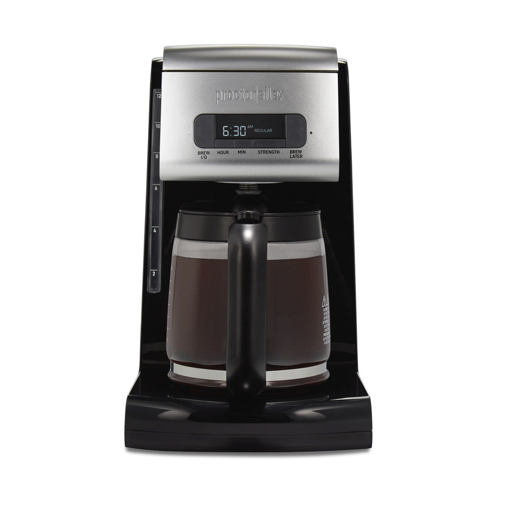 Proctor Silex FrontFill™ Programmable 12 Cup Coffee Maker