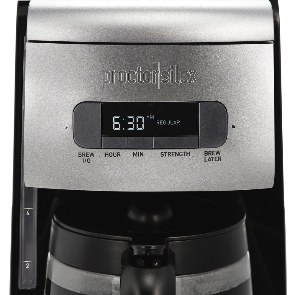 Proctor Silex FrontFill™ Programmable 12 Cup Coffee Maker