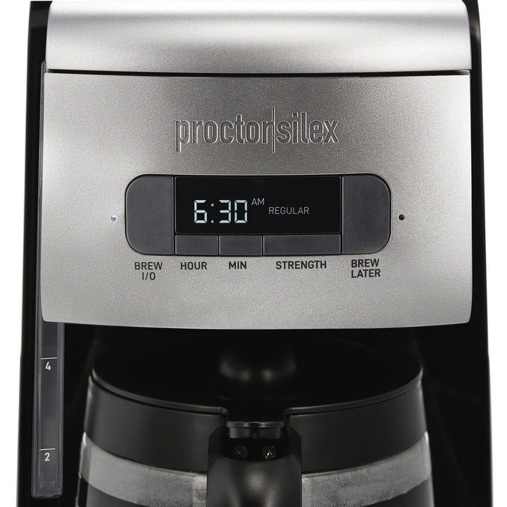 Proctor Silex FrontFill™ Programmable 12 Cup Coffee Maker