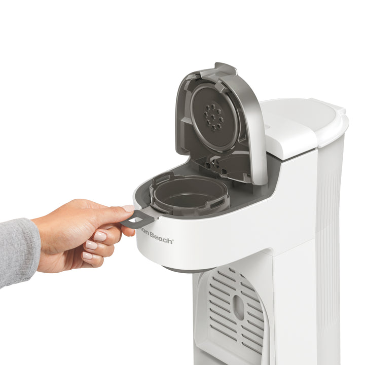 Hamilton Beach The Scoop Single-Serve Coffee Maker - White