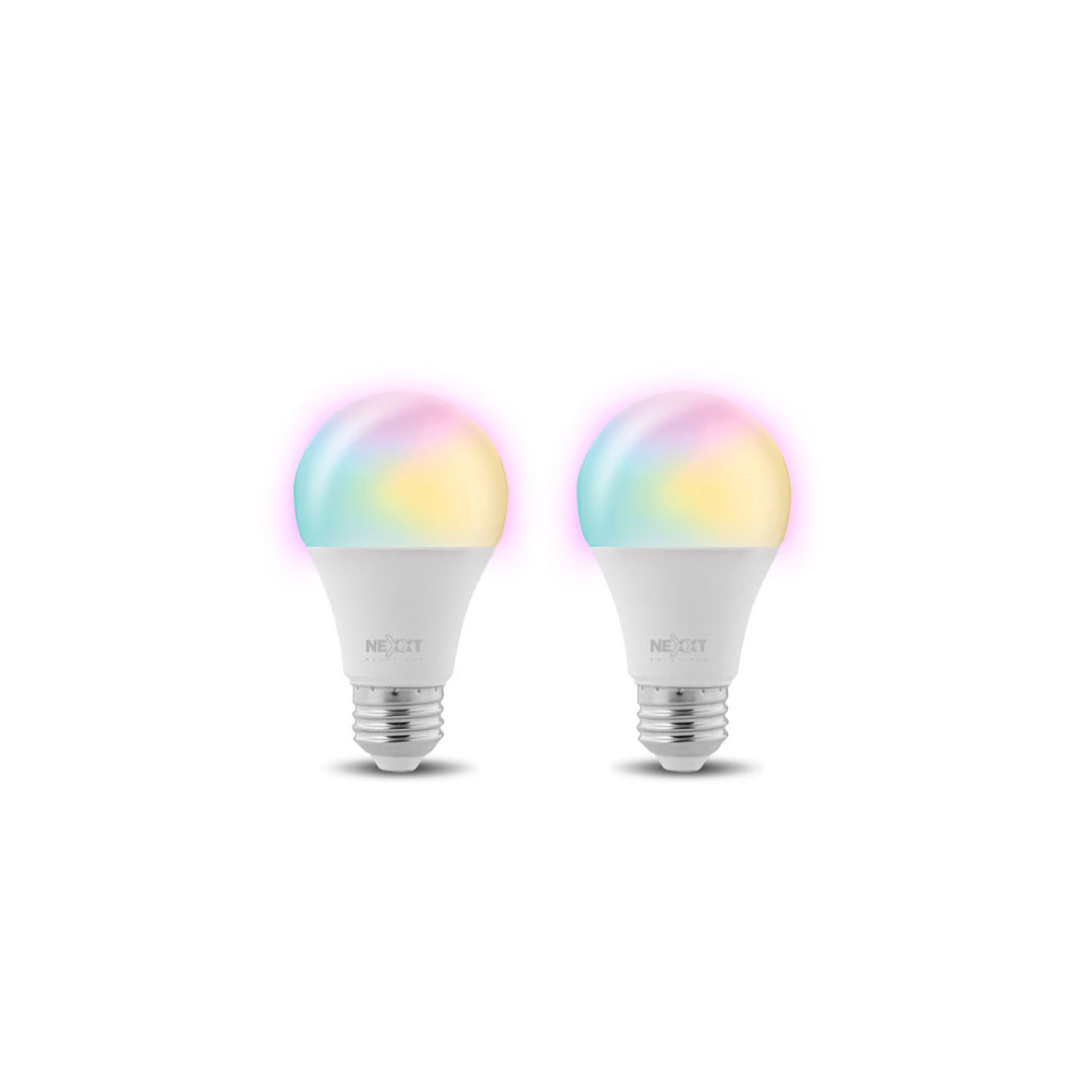 Nexxt Smart Home 2 Pack - Wi-Fi Multicolour LED Lights