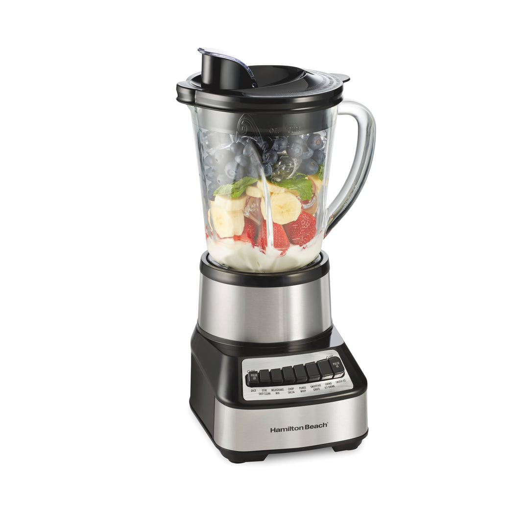 Hamilton Beach Wave Crusher Multi-function Blender with 40 oz. glass jar