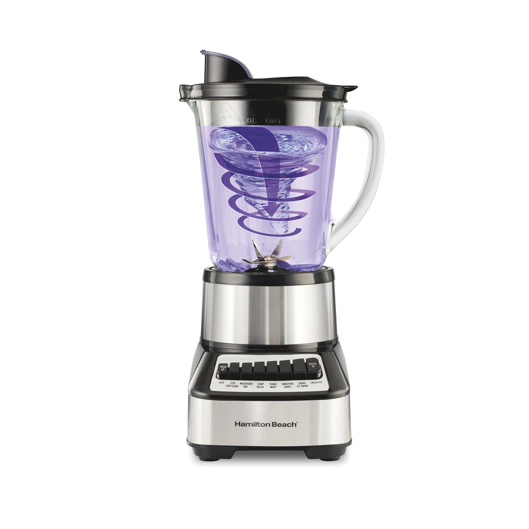 Hamilton Beach Wave Crusher Multi-function Blender with 40 oz. glass jar