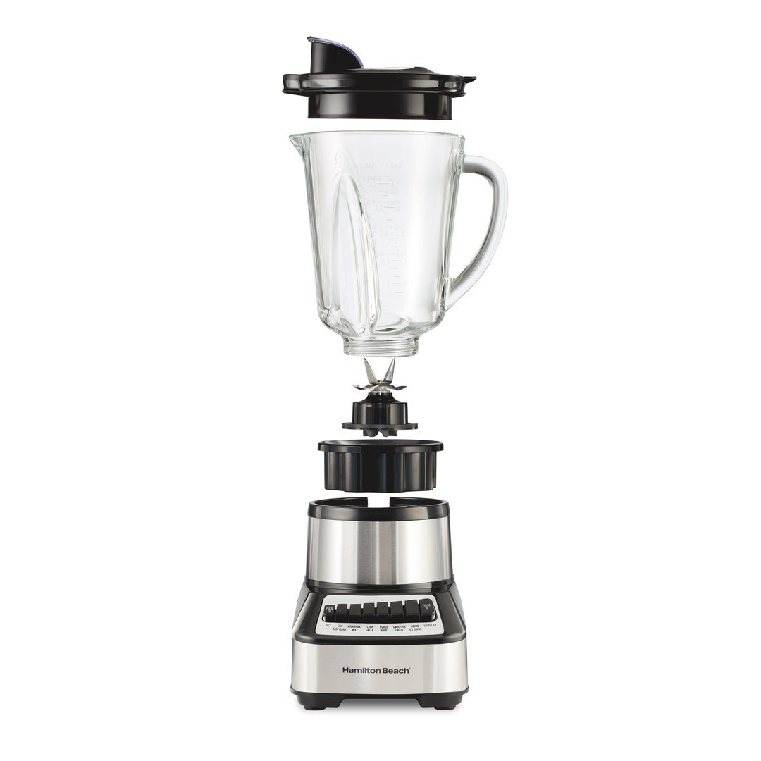 Hamilton Beach Wave Crusher Multi-function Blender with 40 oz. glass jar