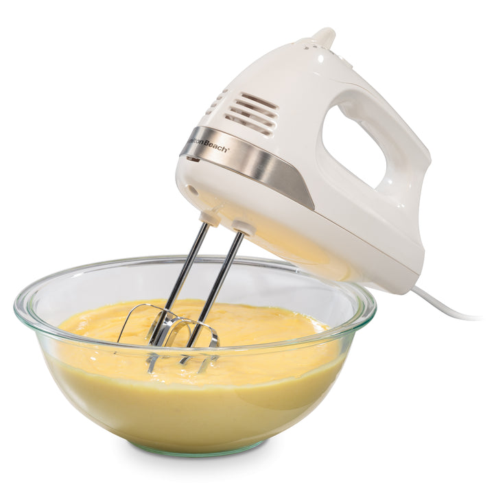 Hamilton Beach 6 Speed Hand Mixer with Easy Clean Beaters