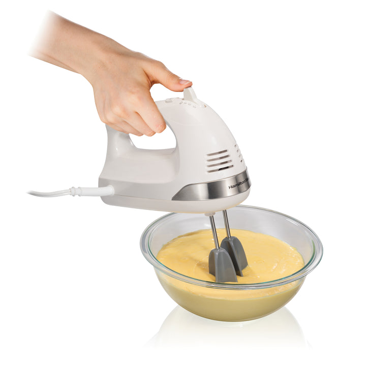 Hamilton Beach 6 Speed Hand Mixer with Easy Clean Beaters