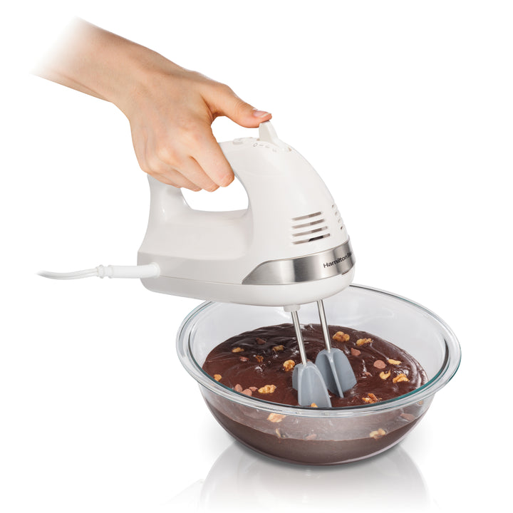 Hamilton Beach 6 Speed Hand Mixer with Easy Clean Beaters