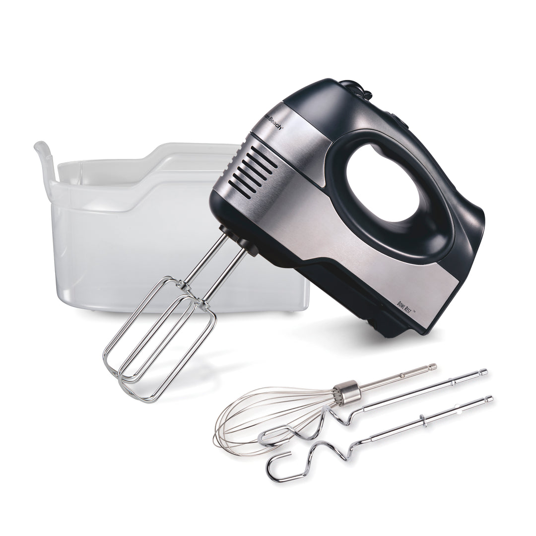 Hamilton Beach 6 Speed Performance Hand Mixer, Includes Case and 5 Attachments