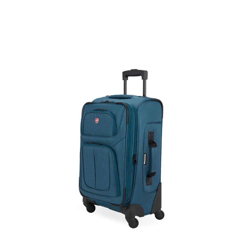 Swiss Gear 21” Soft-Side Spinner Luggage - Atlas Blue